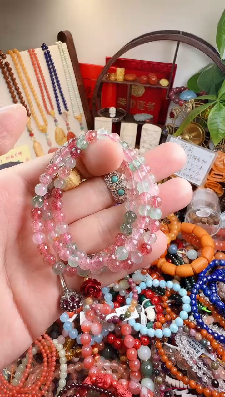 未镶嵌手链水晶春****服一物一件）000467