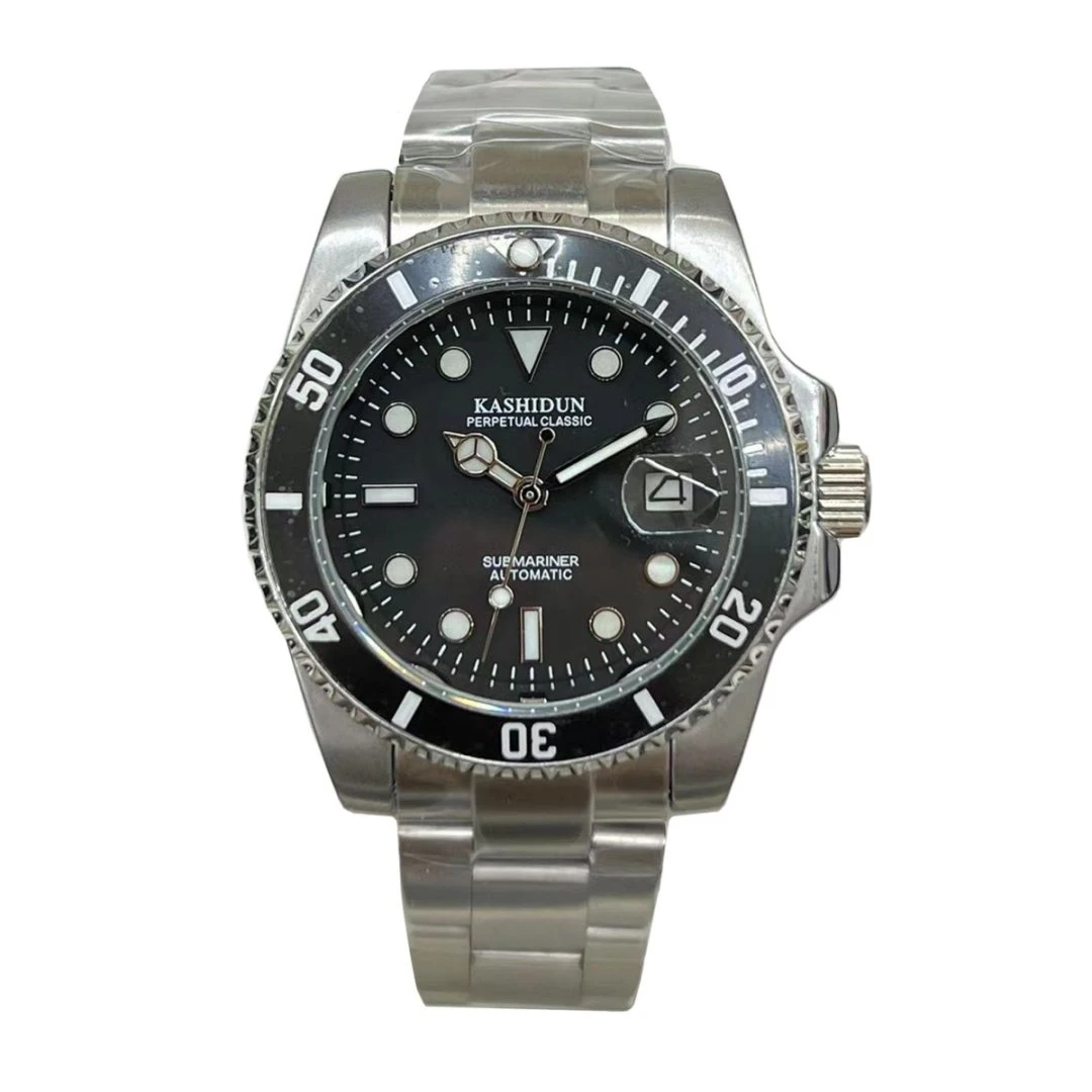 KASHIDUN新款潮流轻奢机械表KSD097黑水鬼-LQD