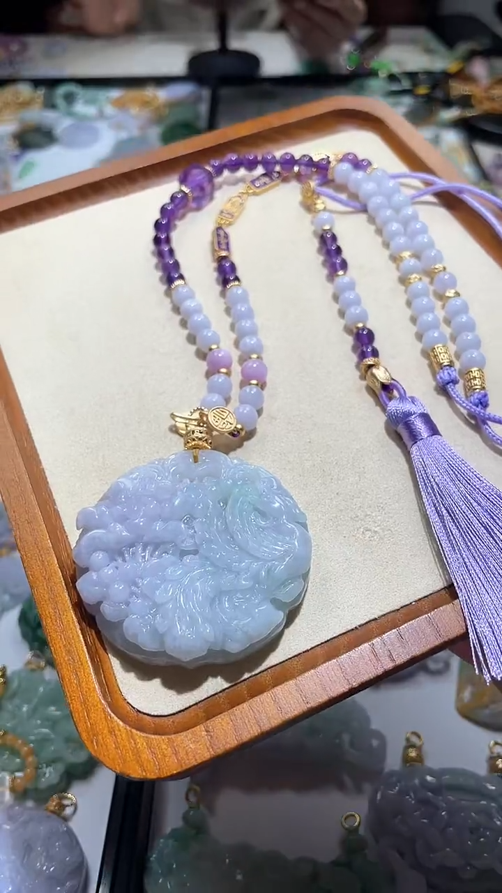 【闪购商品】翡翠颈饰未镶嵌吊坠