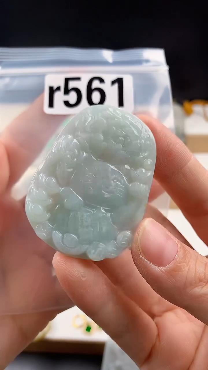 颈饰未镶嵌翡翠天然翡翠吊坠挂件