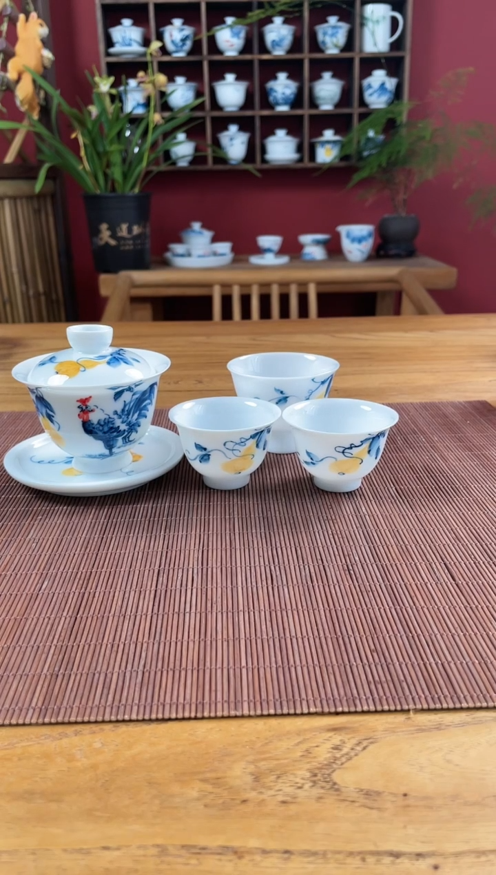 盖碗/杯群芳斋闪购链接（以闪拍图片为准）