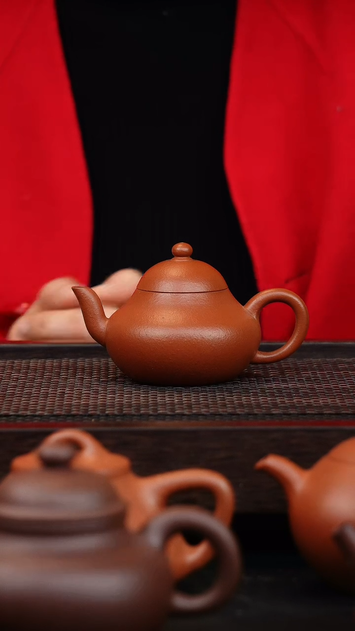 【闪购商品】紫砂茶壶微瑕梨紫砂壶