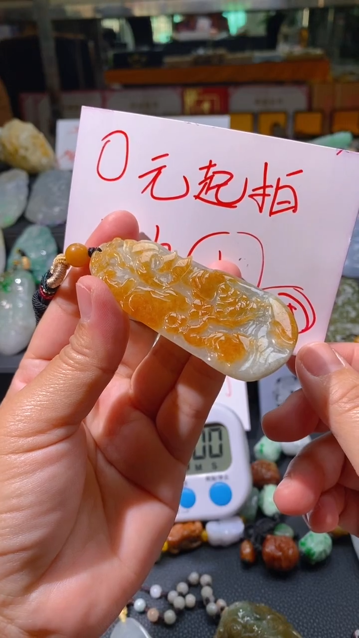 【闪购商品】翡翠颈饰未镶嵌挂件