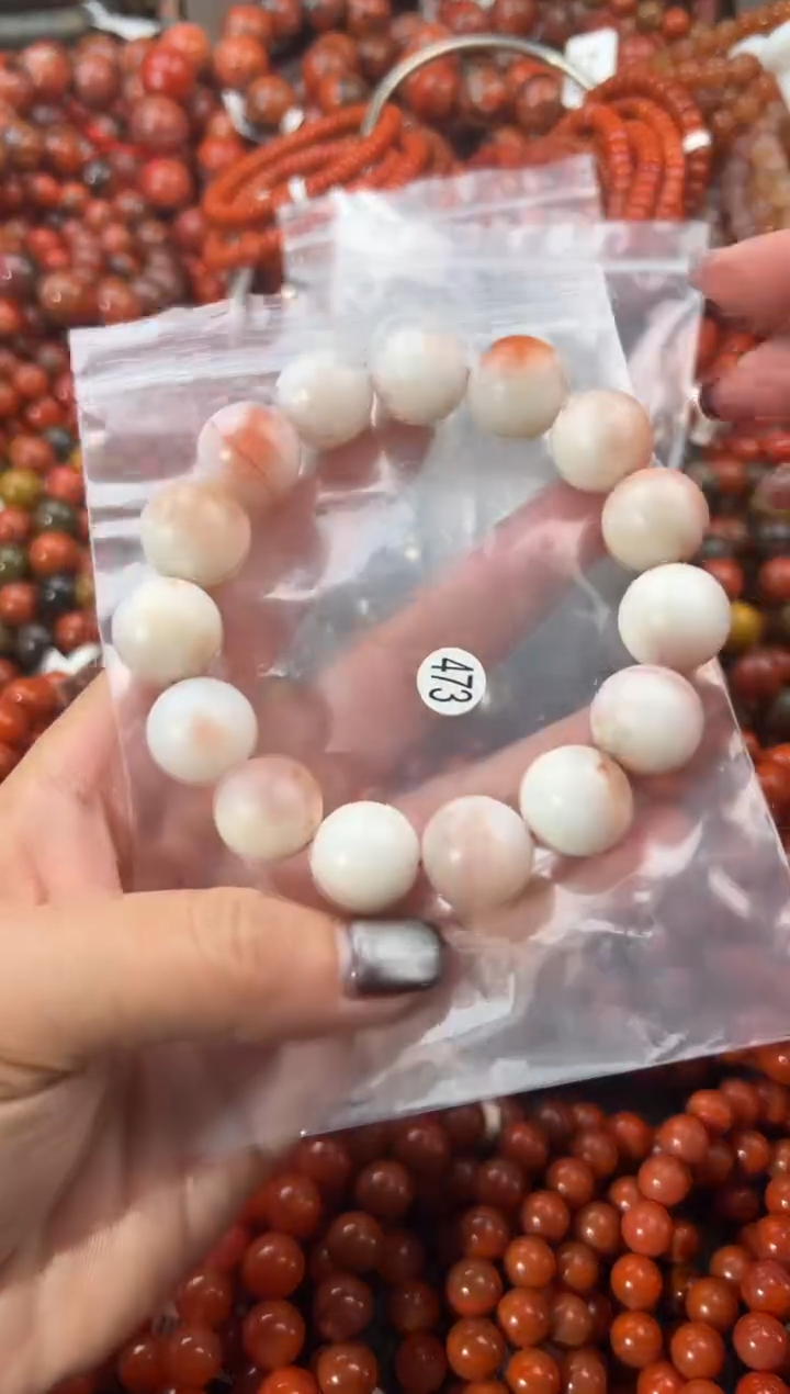 未镶嵌手串南红玛瑙15+