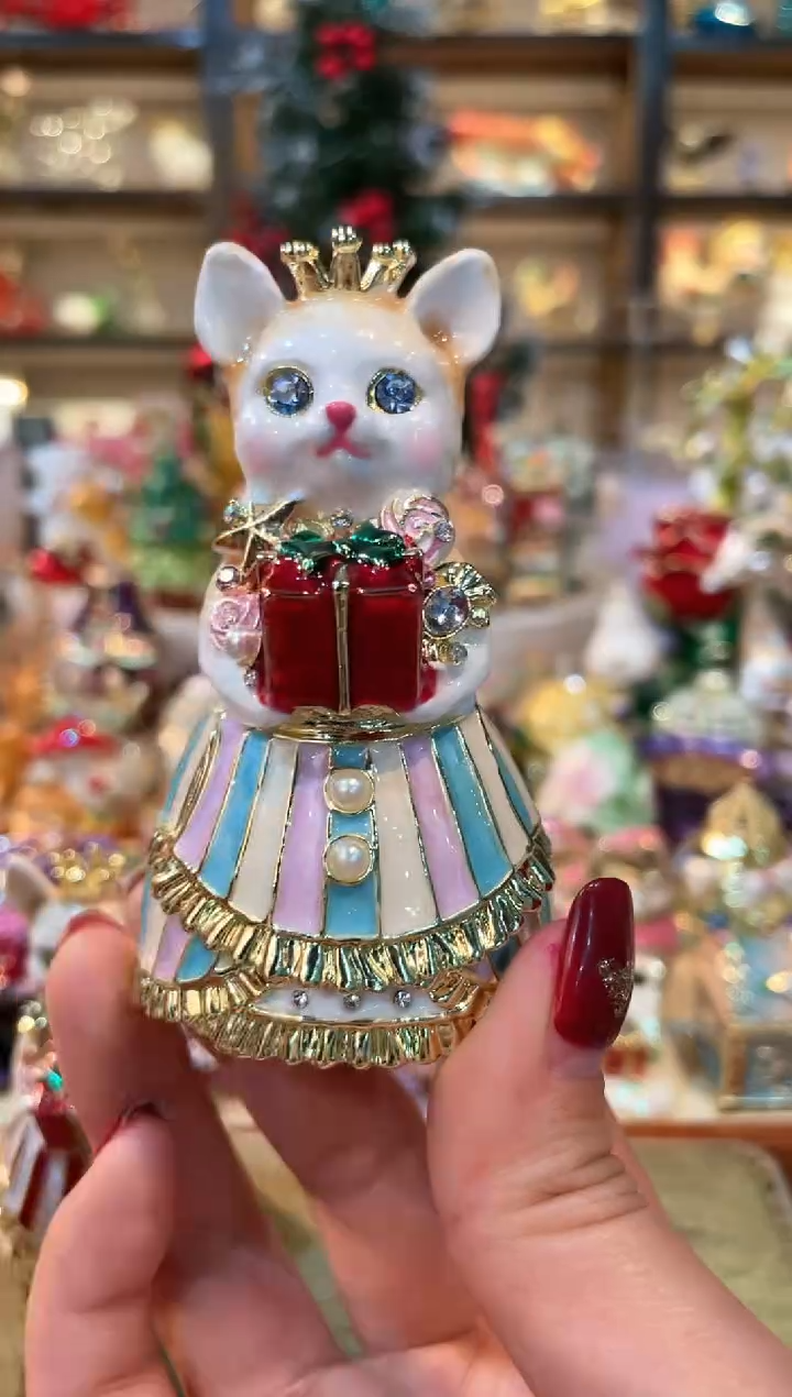 【闪购商品】珐琅彩首饰收纳盒