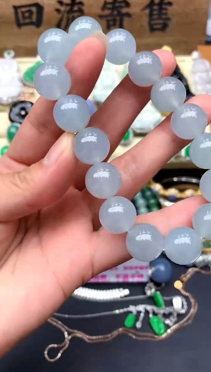 【闪购商品】翡翠手串未镶嵌322-中国好珍宝