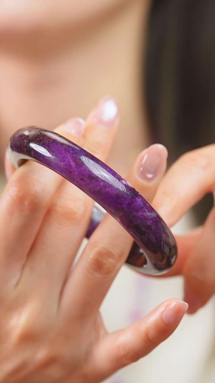 未镶嵌苏纪石（舒俱来）手镯42