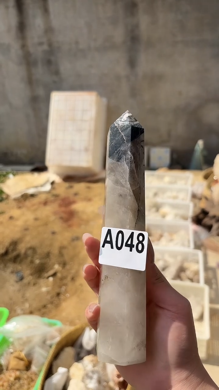 【闪购商品】水晶摆件未镶嵌水晶bx柱子 048