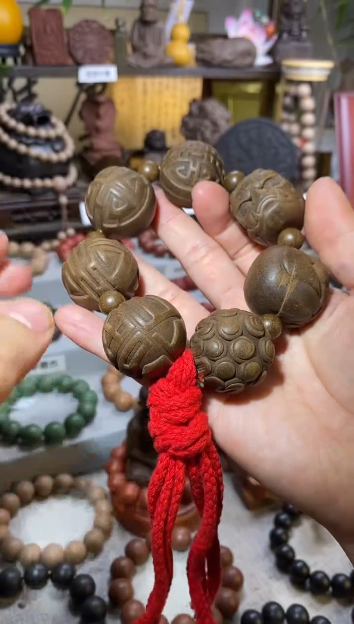 【闪购商品】泥塑古方大四合大手持7颗