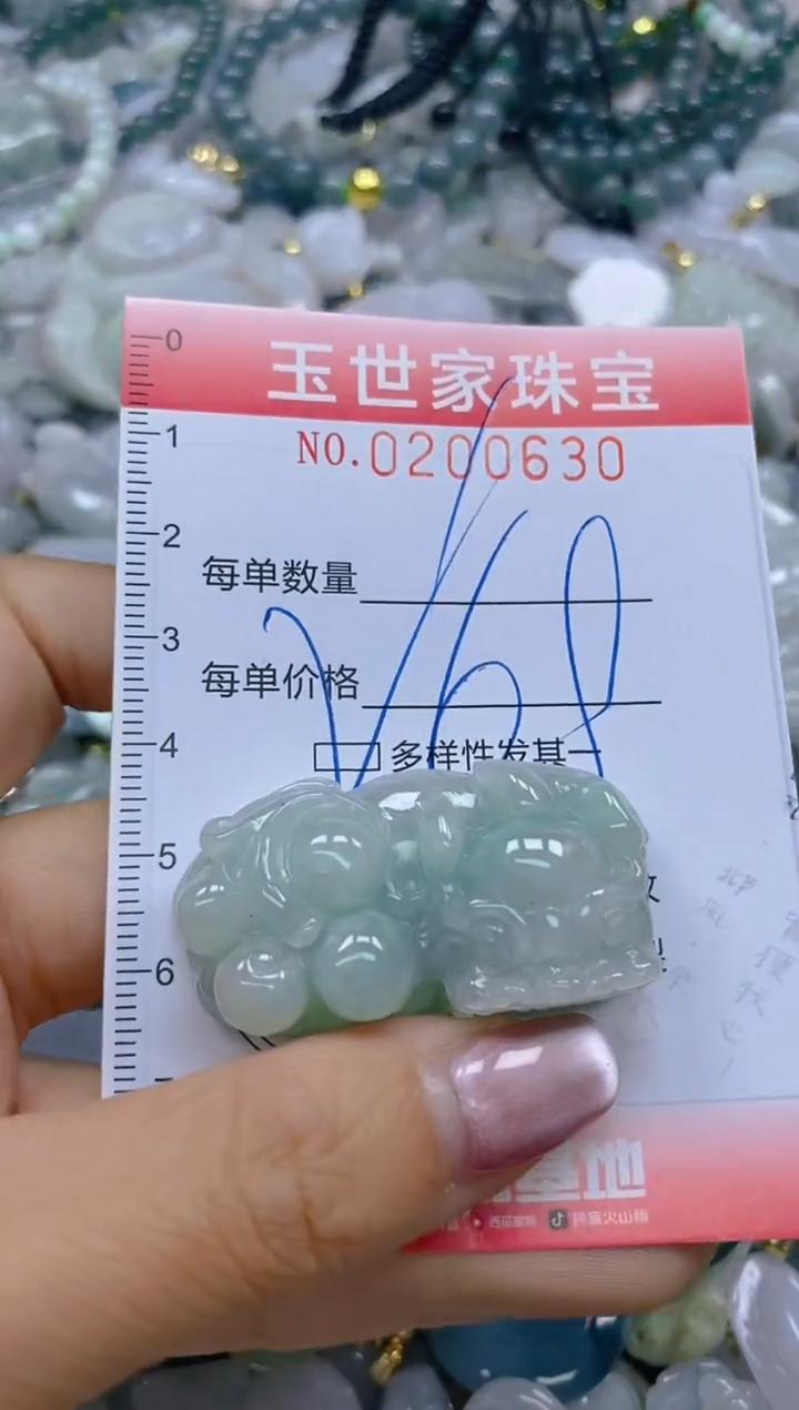 【闪购商品】翡翠颈饰未镶嵌闪购0200630多样性发其一