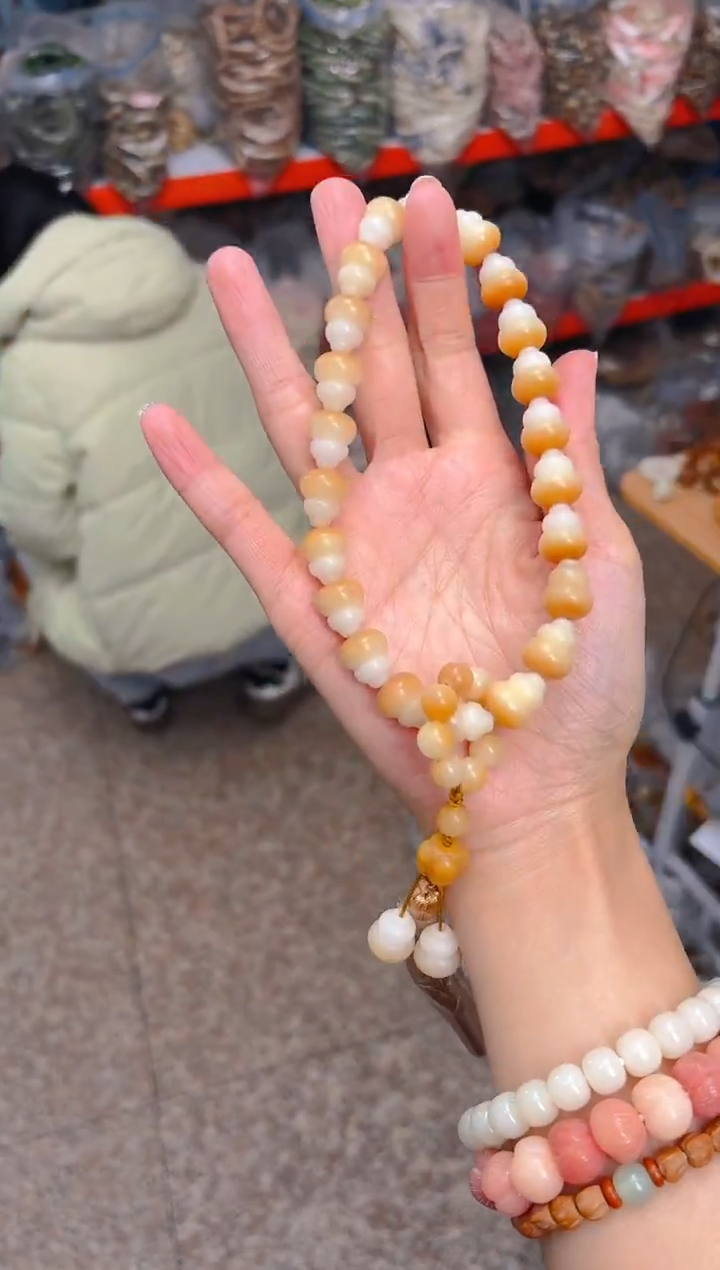 吊坠菩提根/象牙果风化葫芦手持