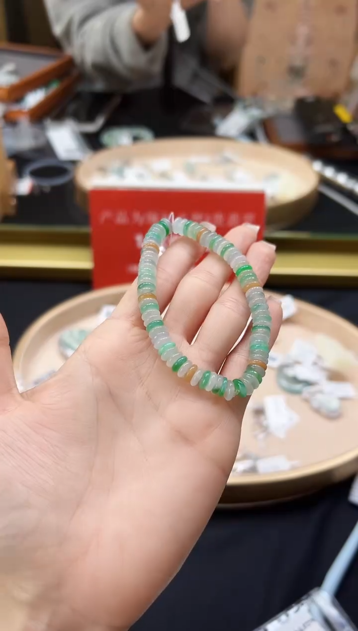 【闪购商品】翡翠手串未镶嵌DFZ0220-28