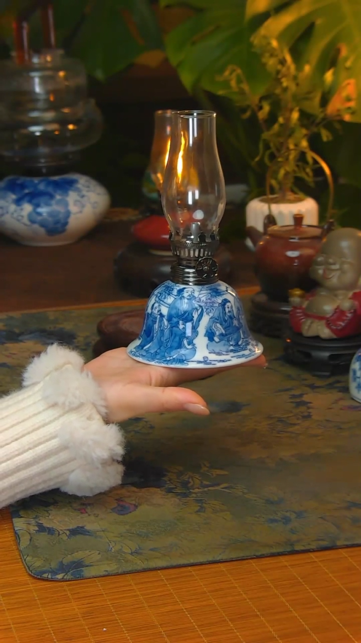 【闪购商品】景德镇陶瓷灯摆件