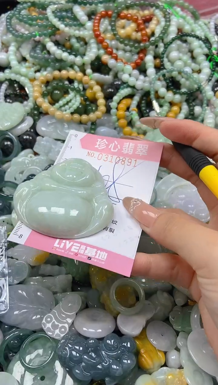 翡翠未镶嵌颈饰闪购0310891