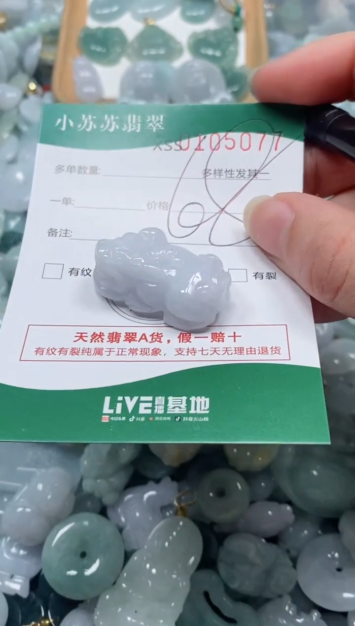 【闪购商品】翡翠颈饰未镶嵌闪购商品0105077