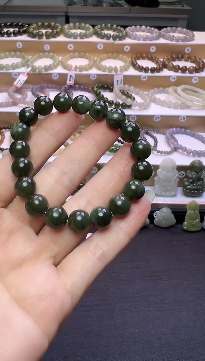 颈饰未镶嵌和田玉271号链接卡10mm有包容