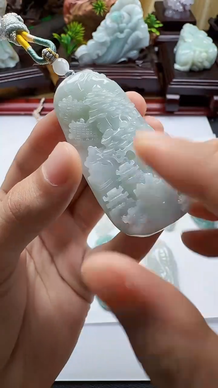 吊坠(不含链)未镶嵌翡翠1