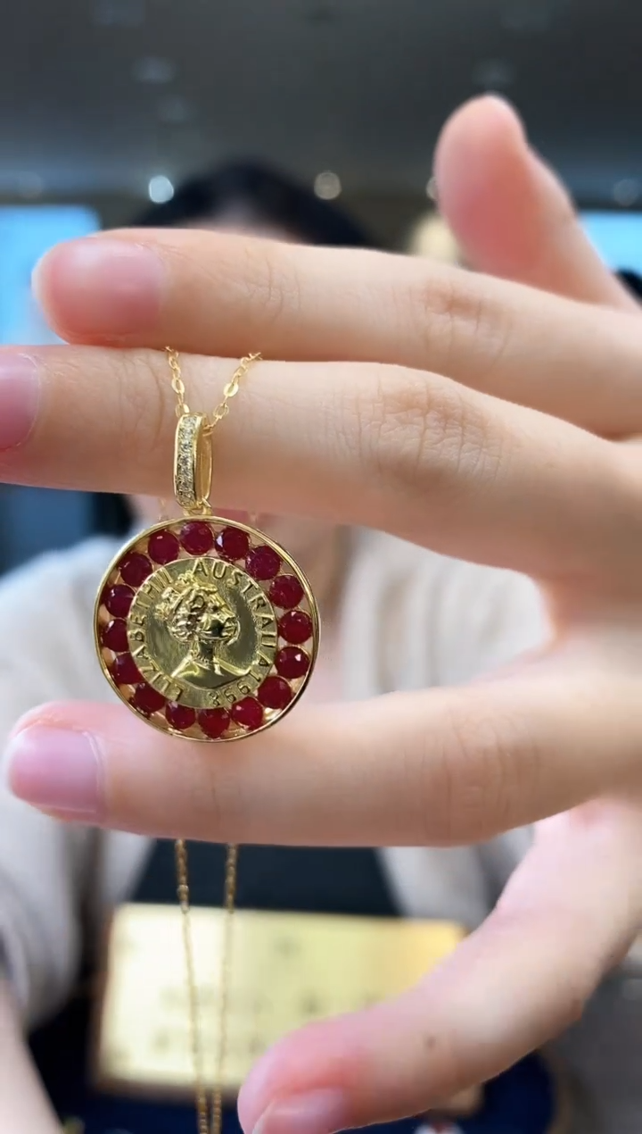 【闪购商品】红宝石项链银S925镶嵌04