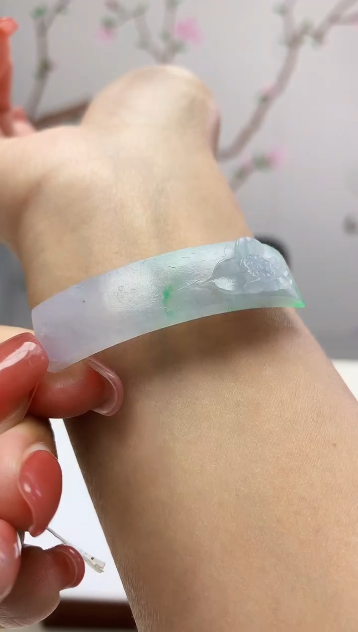 定制翡翠未镶嵌888xm-毛货挂件16