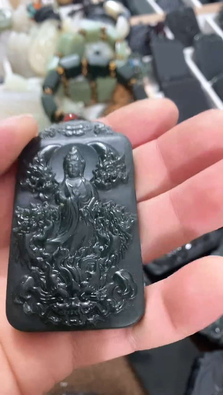 【闪购商品】和田玉吊坠(不含链)未镶嵌观音