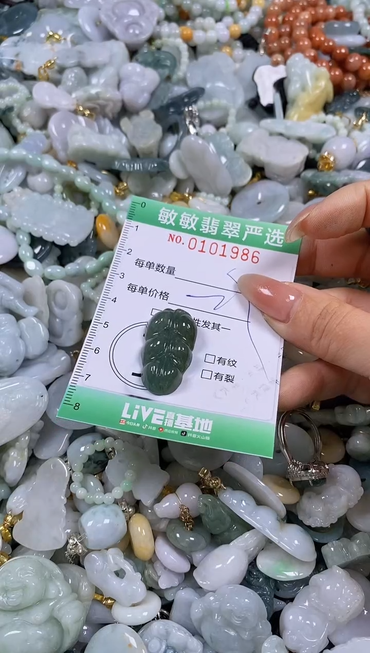 【闪购商品】翡翠颈饰未镶嵌闪购链接0101986