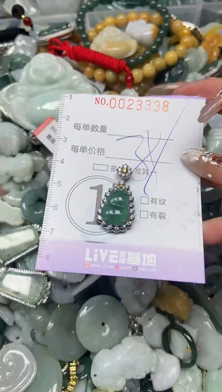 【闪购商品】翡翠颈饰未镶嵌闪购0023338