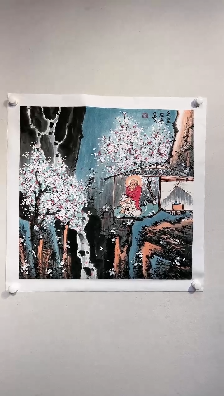 【闪购商品】国画绘画作品-4平尺