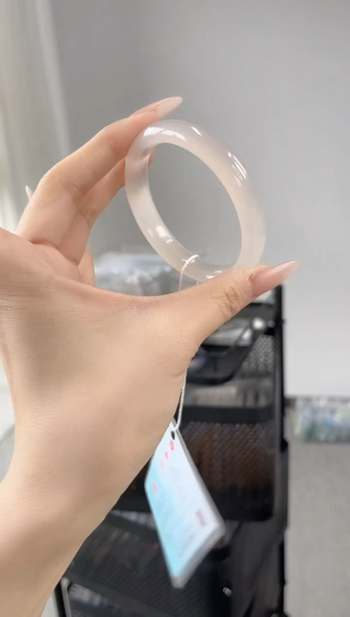 【闪购商品】玛瑙/玉髓手镯未镶嵌58-59圈口