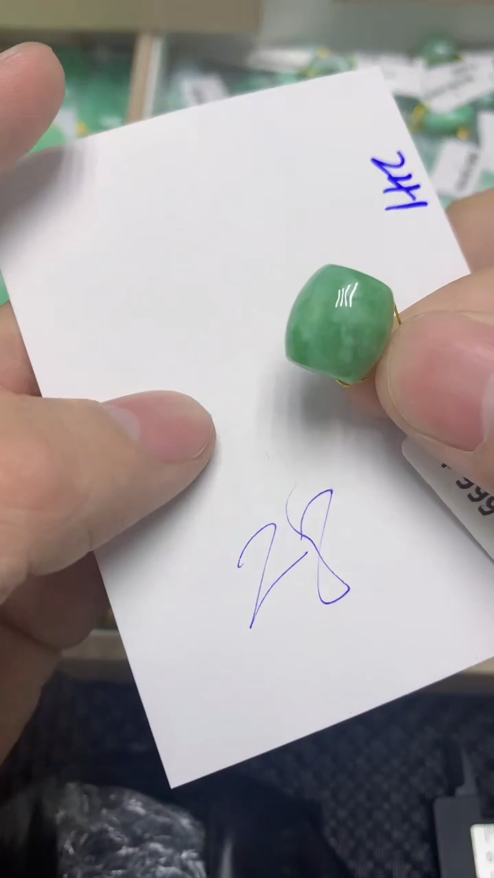 颈饰未镶嵌翡翠缅甸A货翡翠