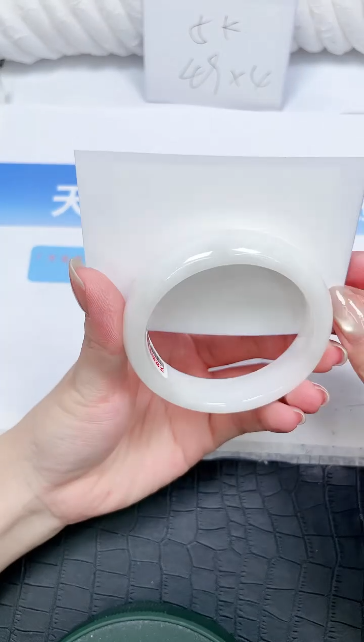 和田玉手镯未镶嵌48-55