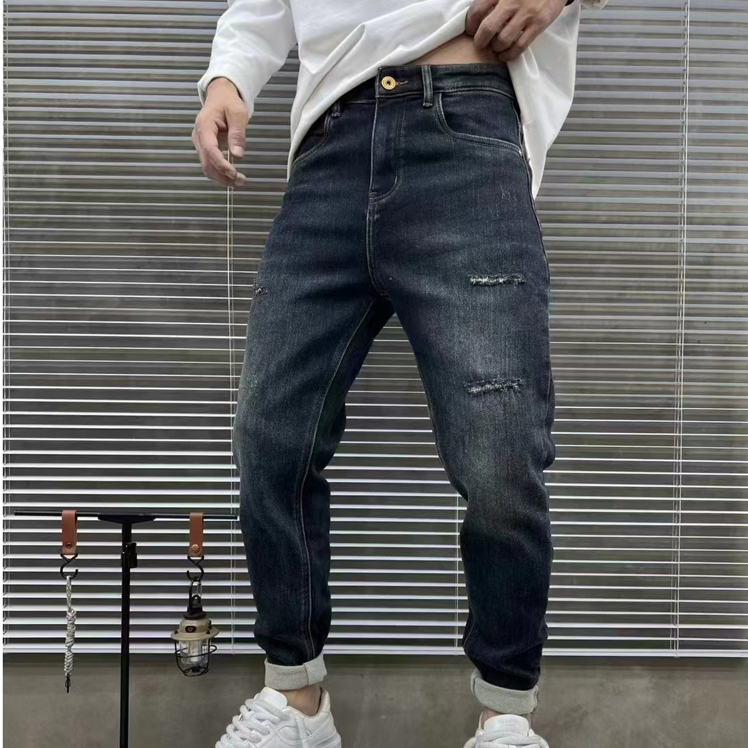 23338-2024冬季新款男士牛仔裤