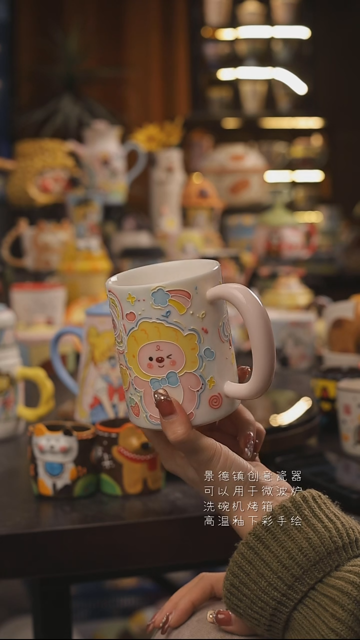 景德镇釉下彩绘设计师款式陶瓷