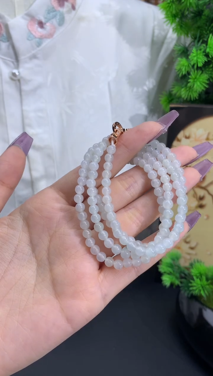 【闪购商品】未镶嵌翡翠手链卡4.7mm