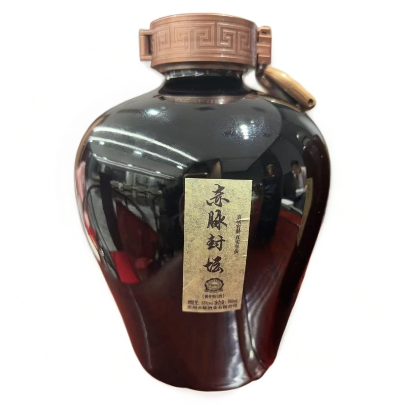 赤脉【酒水节】赤脉封坛10 酱香型白酒单瓶装53度500ml