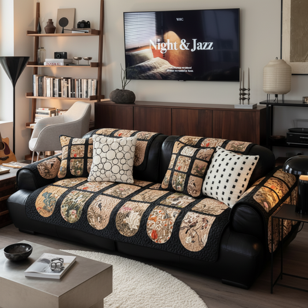 轻奢高级法式复古沙发垫秋冬短毛绒加厚坐垫客厅防滑沙发巾套罩盖