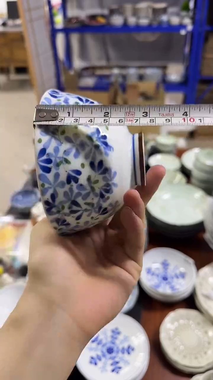 圆形日本进口餐具    12厘米米饭碗