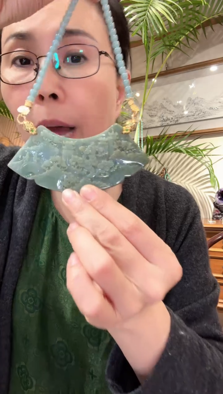 【闪购商品】翡翠颈饰未镶嵌国风
