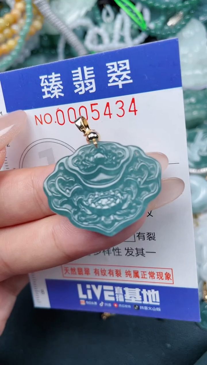 颈饰未镶嵌翡翠.0005434