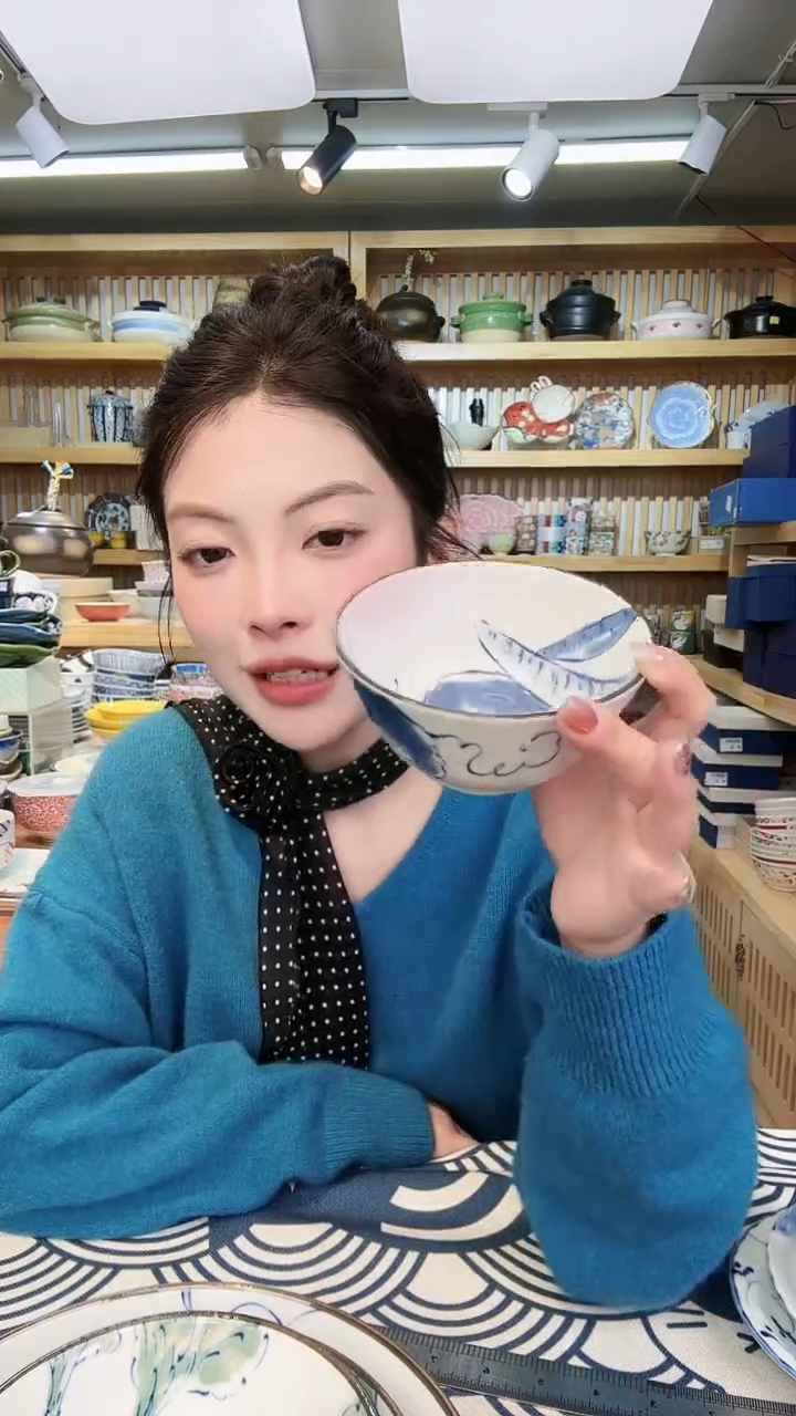 【闪购商品】盘野菜饭碗12cm两支进口