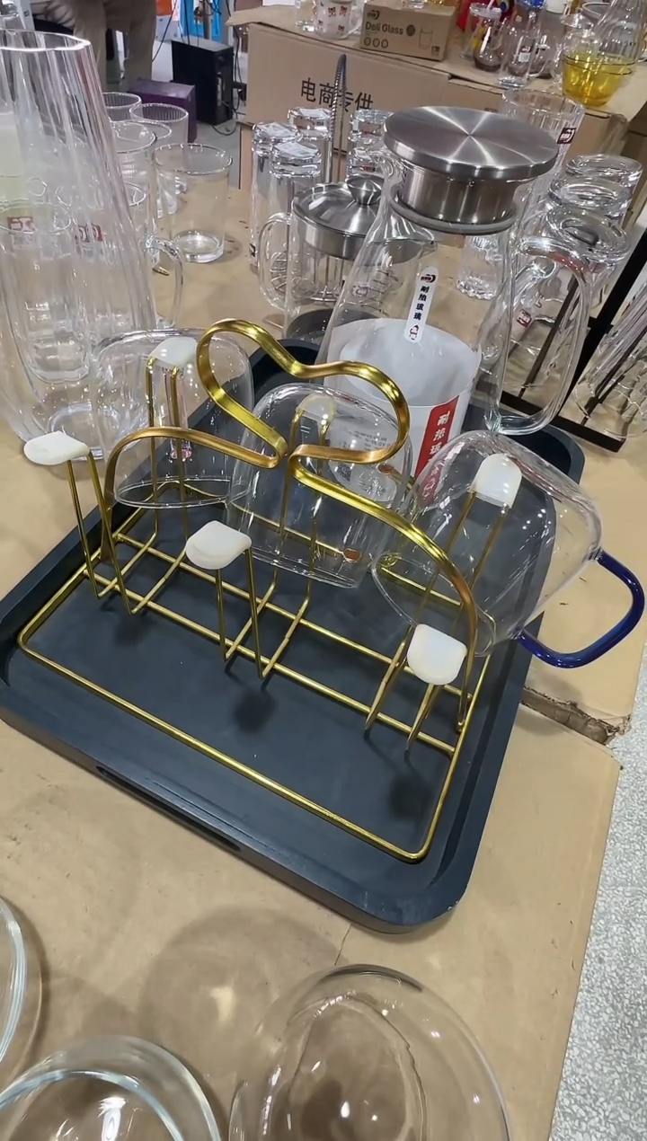 【闪购商品】水晶玻璃无盖款直播专属单杯架