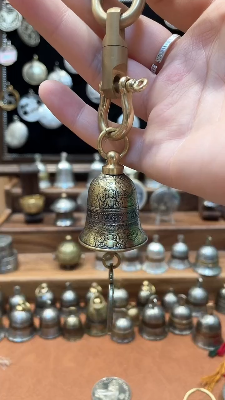 钛钢无非金属无棒*糖鲁班锁黄龙带个生肖狗牌