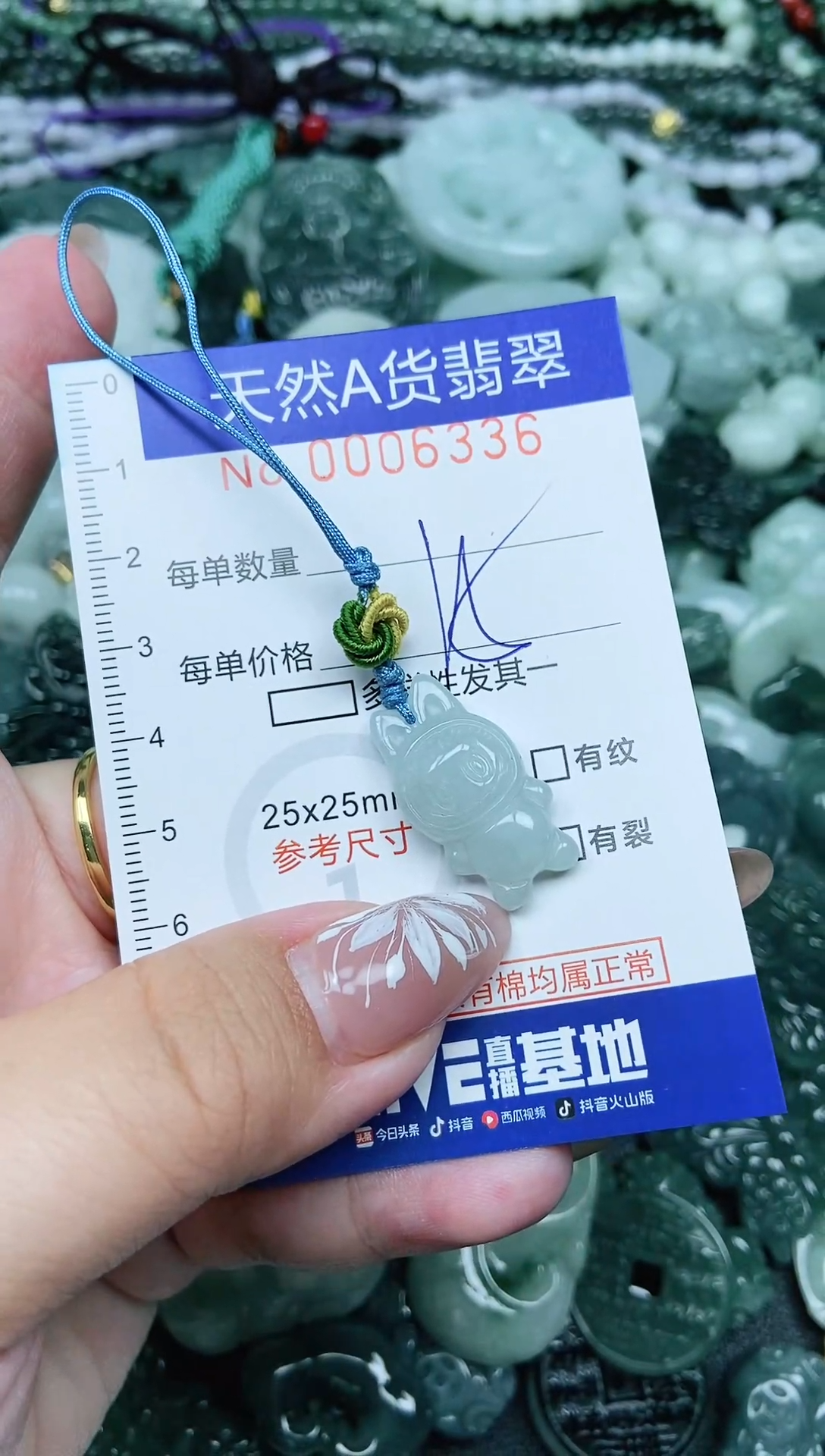 颈饰未镶嵌翡翠天然A货 支持复检