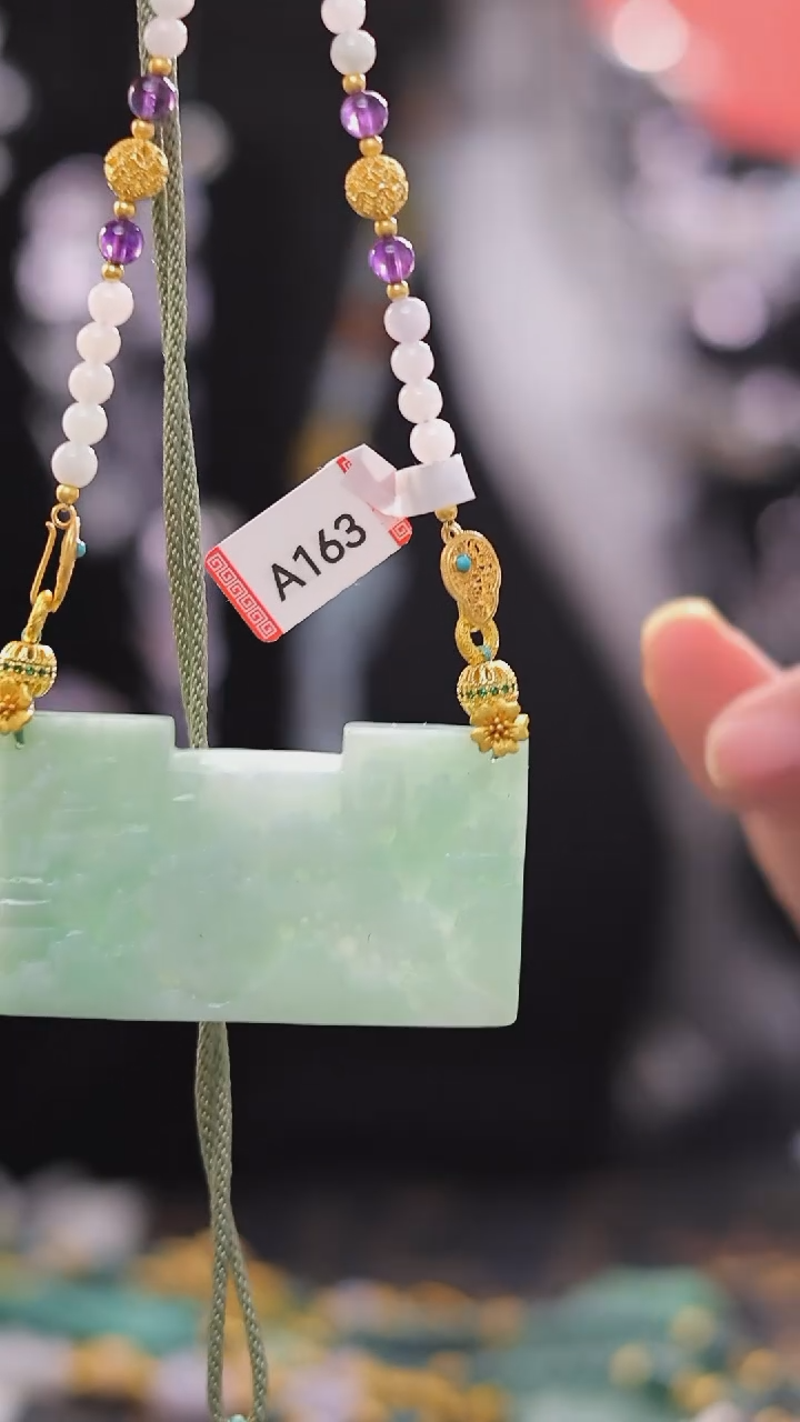 【闪购商品】翡翠颈饰未镶嵌24小时内发货质保A货