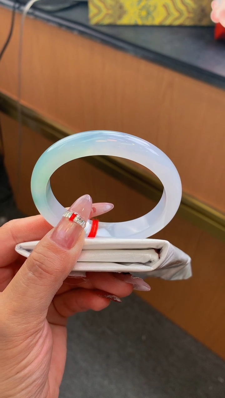 未镶嵌手镯翡翠-F113-贵妃53