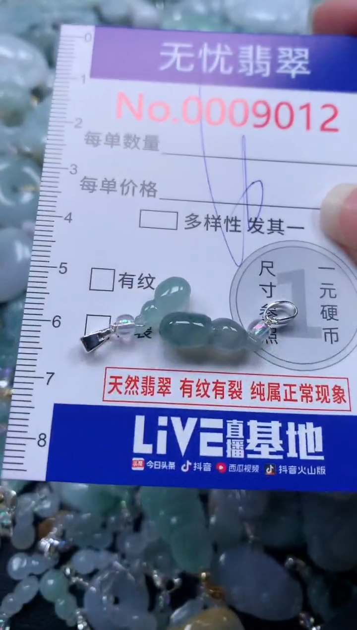 颈饰未镶嵌翡翠9012