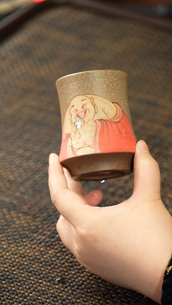 【闪购商品】紫砂茶杯非遗茶器-弥勒