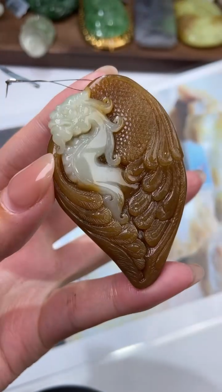 和田玉未镶嵌颈饰2203479