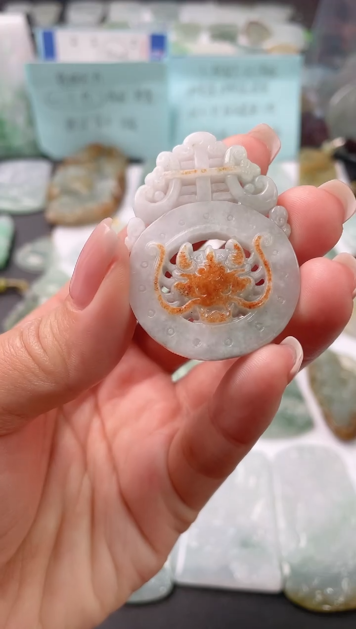 吊坠(不含链)未镶嵌翡翠多样性发其一