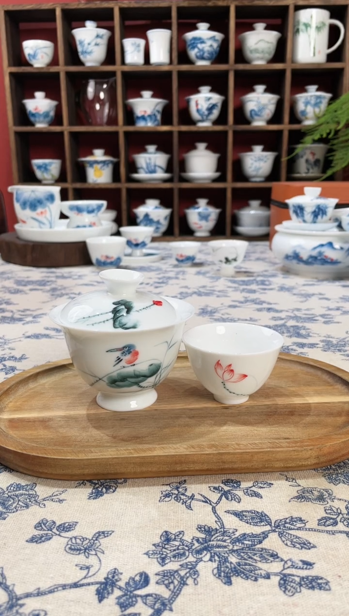 【闪购商品】盖碗/杯群芳斋闪购链接（以闪拍图片为准）