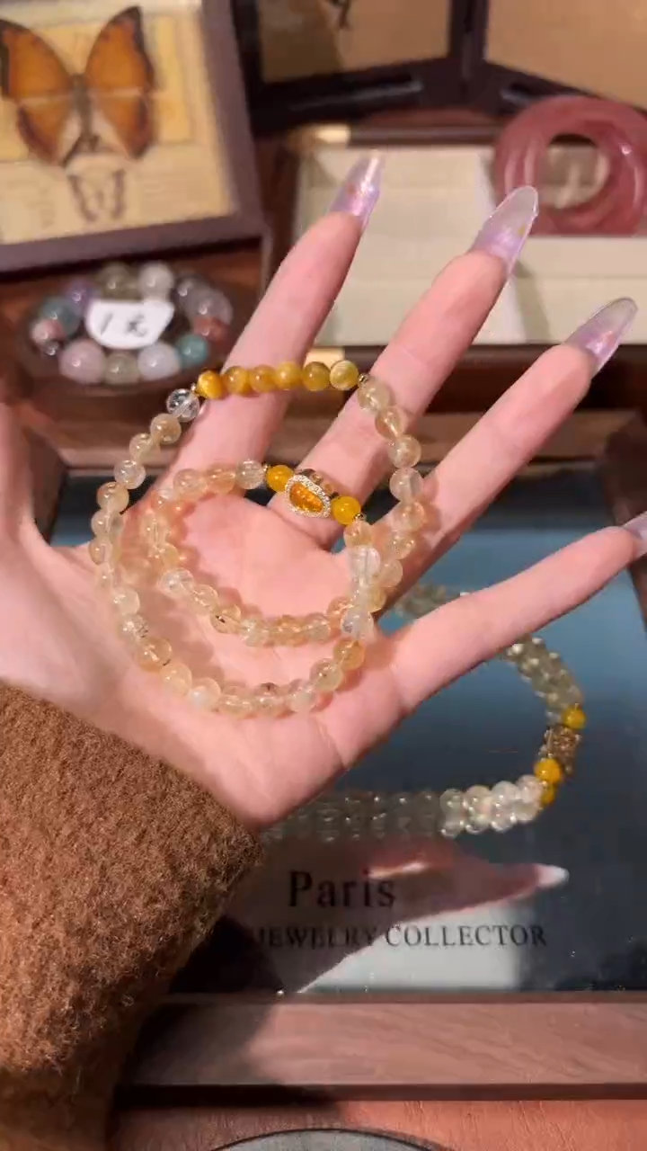 未镶嵌手串水晶1